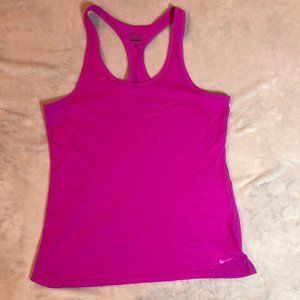 Pink Nike Racerback Dri Fit tank